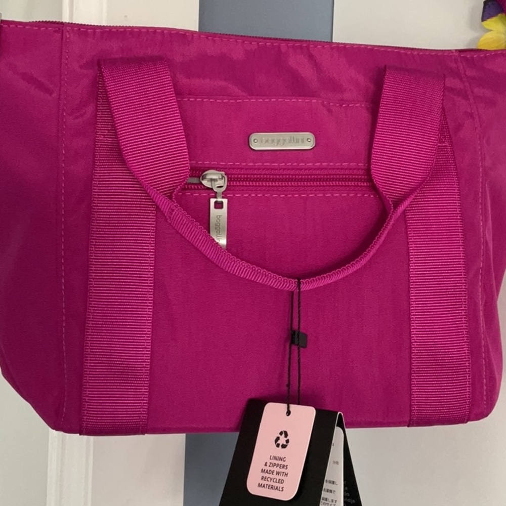 Baggallini Pink Tote Bag - Picture 3 of 13